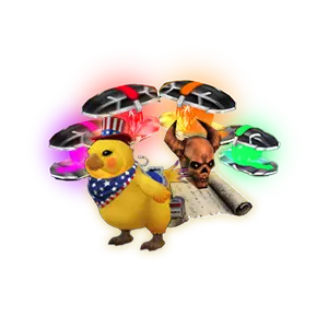 Item received upon reaching 50,000 blessings