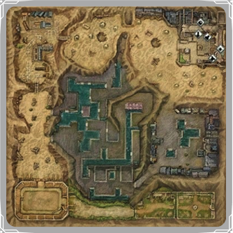 Fort. Ruina map