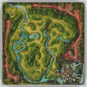 Green Despair map